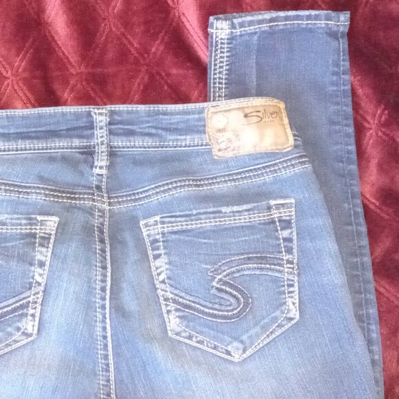 W29/L31 Silver's Suki-High Super Skinny Denim - Picture 2 of 4